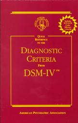 Diagnostic Criteria from Dsm-IV (1994, Paperback)