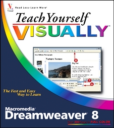 Teach Yourself Visually Macromedia Dreamweaver 8 by Janine Warner (2006, Paperback)