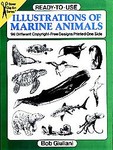 Ready-To-Use Illustrations of Marine Animals by Bob Giuliani (1995, Paperback)
