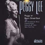 Peggy at Basin Street East by Lee, Peggy, Peggy (Vocals) Lee (CD, Dec-2004, Collectors' Choice Music)
