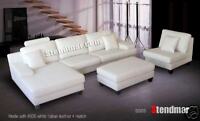 4PC MODERN EURO DESIGN SECTIONAL LEATHER SOFA S505