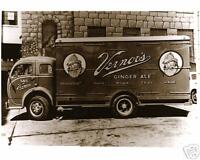 Vintage Vernors Ginger Ale Truck Detroit MI Real Photograph 1940 Antique Truck in Collectibles, Photographic Images, Antique (Pre-1940) | eBay