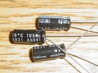 10 Nichicon 250v 330uf 105c Mini Radial Capacitors