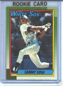 Sammy Sosa 1990 90 Topps Rookie Card | eBay