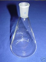 Erlenmeyer flask: 24/40, 500mL 500 ml ,new lab glass
