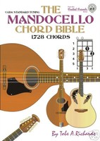 MANDOCELLO CHORD BIBLE 1,728 CHORD DICTIONARY!!!