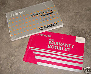 free 1993 toyota camry owners manual #7