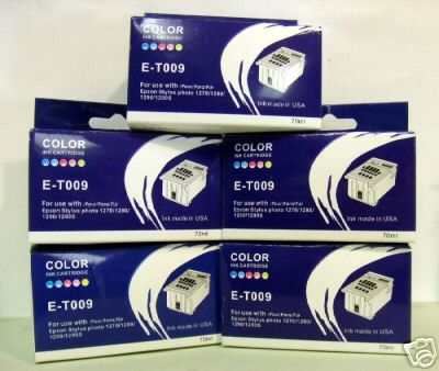Epson T009 900/1270/1290 Compatible Colour 5 Pack