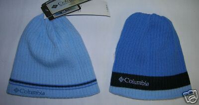 NEW COLUMBIA Youth Knit Cap Beanie Toboggan Hat Blue  