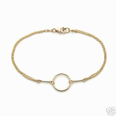 Dogeared Gold Dipped Good Karma Carded Bracelet  