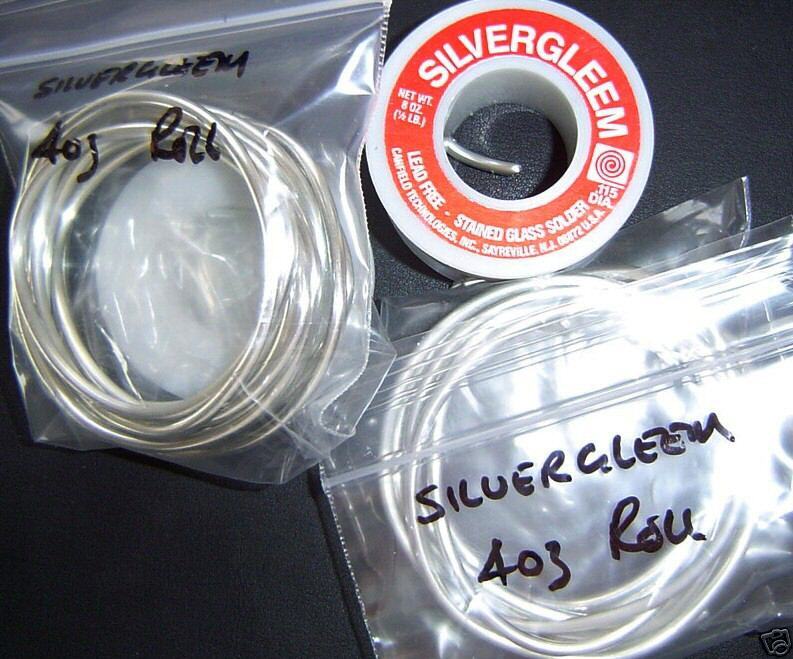 Canfield Silvergleem Lead Free Solder Collage Art 1/4Lb  