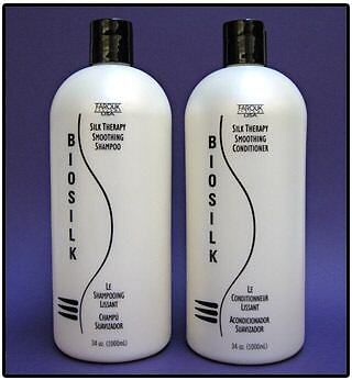 Biosilk Smoothing Shampoo & Conditioner (34oz Bottles)  