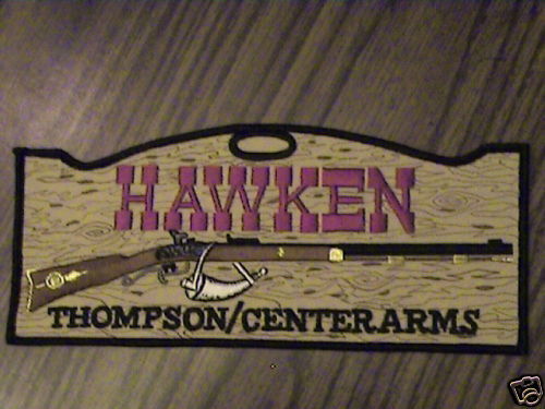 COLLECTABLE HAWKEN THOMPSON/CENTER ARMS,JACKET PATCH  