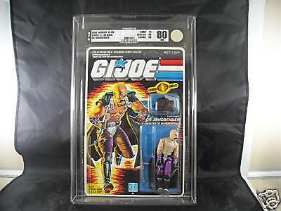 GI JOE UNOPENED 1986 DR. MINDBENDER HASBRO AFA 80 GEM  