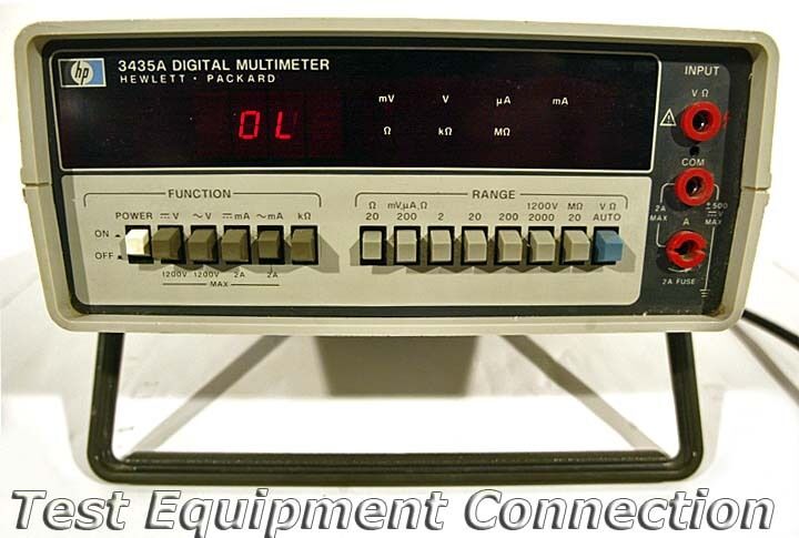 Agilent   HP 3435A DMM Meter   Untested  