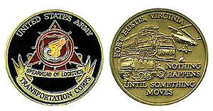  Fort Eustis Army Transportation Challenge Coin