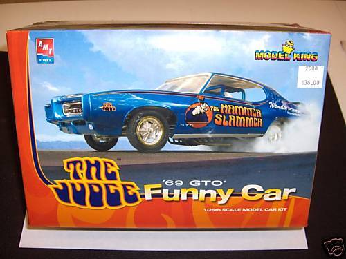 AMT ERTL 1/25 THE JUDGE 69 GTO FUNNY CAR MODEL KIT  