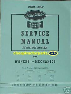 Ford ferguson tractor manual #9