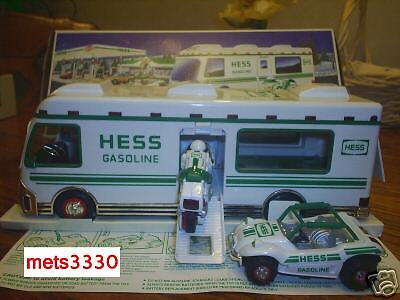 1998 HESS MOTORCYCLE & DUNE BUGGY RECTREATION VAN mint  