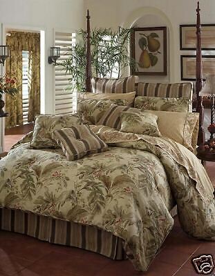 CROSCILL ISLAND BREEZE KING BEDSKIRT   NEW  