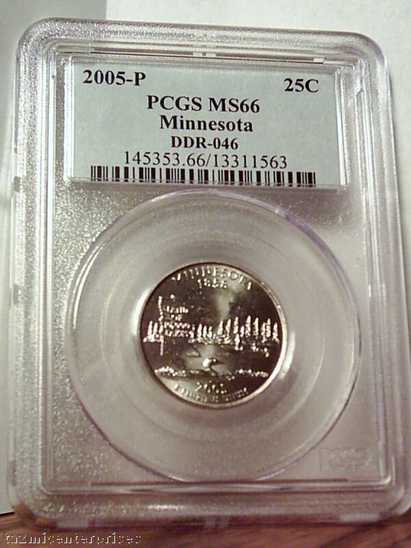 2005 P Minnesota PCGS MS66  DDR 046 Rare Error   