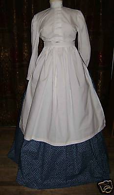 LADIES apron, Civil war, Colonial & other Costumes  