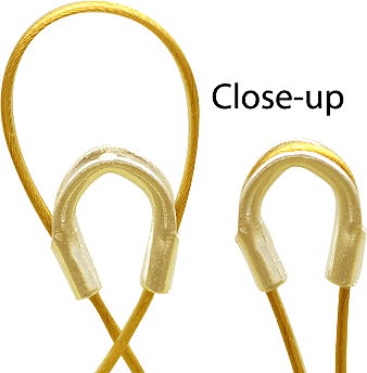 Gold Filled Wire Guards (Guardians or Protectors) (10)  