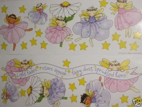 NEW~BABY FAIRY~FAIRIES~BALLERINA~DECOR~WALL STICKERS  