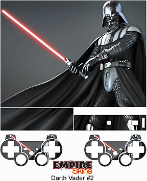 Darth Vader #2 PS3 Playstation 3 console & remote skins  