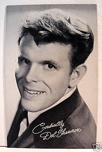 Del Shannon Rock N Roll Billboard Music Vending Card