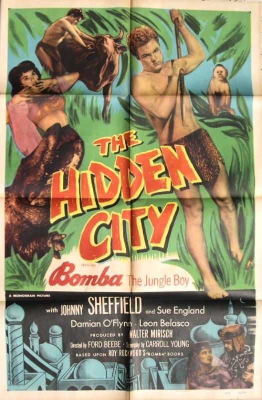 277 The Hidden City, 1950 Poster, Johnny Sheffield 1sh  