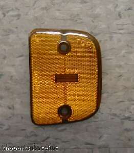 70 GTO LH NEW FRONT FENDER SIDE MARKER LAMP  