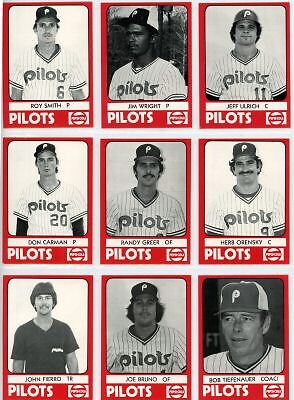 1980 Peninsula Pilots HERB ORENSKY Univ of Delaware  