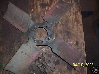 farmall f 30 w 30 fan and misc fan parts  