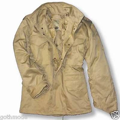 US ARMY M65 M 65 FIELD COMBAT KHAKI JACKET/COAT S XXL  