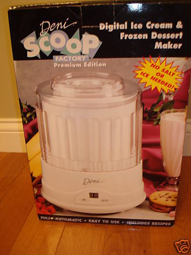 Deni Scoop Factory Premium Edition Digital Icecream Maker