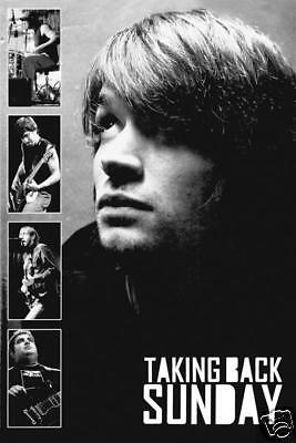 Taking Back Sunday Band Poster Adam Lazzara Jesse Lacey