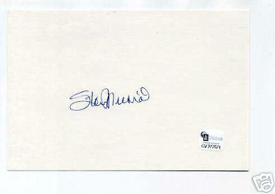 Stan Musial St Louis Cardinals 3x World Series Champ HOF Signed 