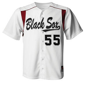 Custom Full button knit baseball jersey youth  