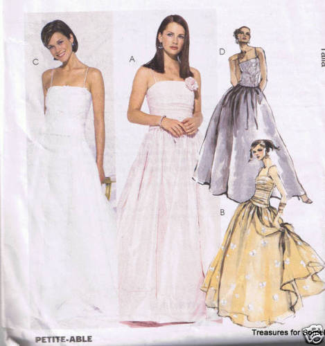 McCalls 2523 Pattern Evening / Prom Dress / Bridesmaid  