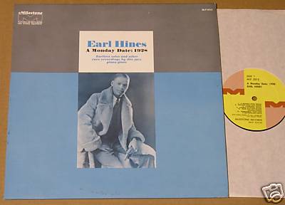 Earl Hines - Monday Date:1928 - '69 LP - CLEAN!