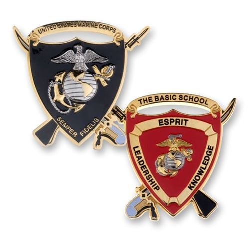 New TBS Marine Corps Challenge coins  