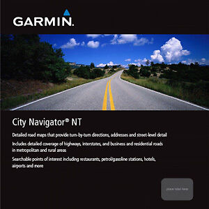 GARMIN 010 10691 00 CITY NAVIGATOR GPS MAP EUROPE / UK