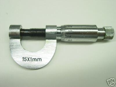 Micrometer 15mm Jewelers Tools Watchmaker Hobby Jewelry  