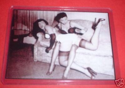 Betty Bettie Page Spanking Spanked Bad Girl Magnet.