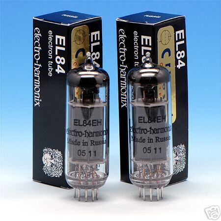 EL84 / 6BQ5 EH Cryo + Matched Pair Tubes NIB  