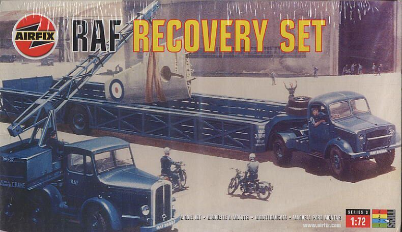 WWII RAF Recovery Set Great for Dioramas  