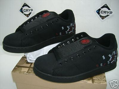 New Mens 10 DVSRevivalBlack Leather Skate Shoes  