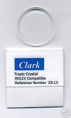 Crystal Ref. # 25 13 Tropic 13 for Rolex NEW CLARK  