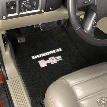 Hummer H1 H2 H3 Custom Fit Embroidered Floor Mats